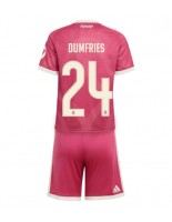 Real Madrid Denzel Dumfries #24 Alternativní dres pro děti 2026-27 Krátký Rukáv (+ trenýrky)